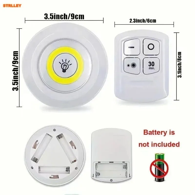 Smart Wireless LED Night Light Touch & Remote Control - Image 10