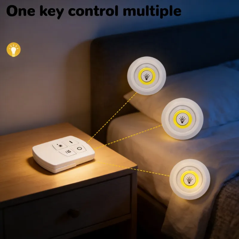 Smart Wireless LED Night Light Touch & Remote Control - Image 5